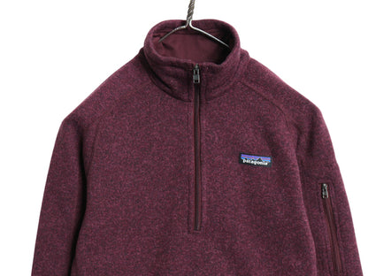 パタゴニア ベターセーター ハーフジップ レディース XS / 18年製 アウトドア 裏起毛 フリース セーター プルオーバー ジャケット ブルゾン
