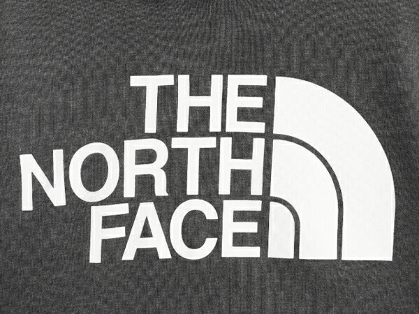 ノースフェイス プリント スウェット フード パーカー メンズ S / 古着 The North Face 裏起毛 プルオーバー トレーナー アウトドア グレー