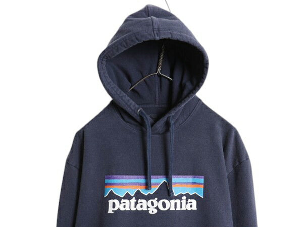 パタゴニア プリント スウェット フード パーカー メンズ L 19年製 Patagonia トレーナー プルオーバー ストレッチ ヘビーウェイト 裏起毛