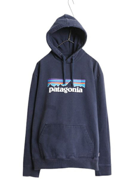 パタゴニア プリント スウェット フード パーカー メンズ L 19年製 Patagonia トレーナー プルオーバー ストレッチ ヘビーウェイト 裏起毛