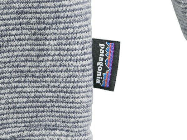 パタゴニア トレイル ハーバー クルーネック スウェット メンズ L 古着 19年製 Patagonia ボーダー トレーナー プルオーバー ツートン 薄手