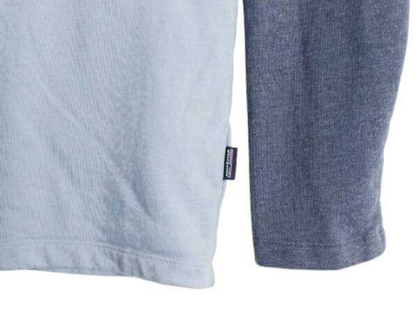 パタゴニア 両面 プリント ライトウェイト スウェット メンズ L / 19年製 Patagonia 長袖 Tシャツ ロンT P-6 バックプリント ツートン 薄手