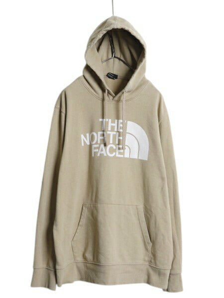 ノースフェイス プリント スウェット フード パーカー メンズ XL The North Face 裏起毛 プルオーバー トレーナー アウトドア 大きいサイズ