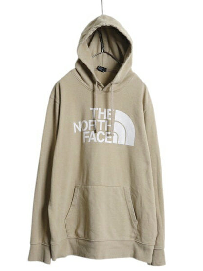 ノースフェイス プリント スウェット フード パーカー メンズ XL The North Face 裏起毛 プルオーバー トレーナー アウトドア 大きいサイズ