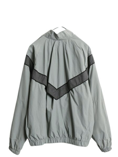 米軍実物 US ARMY ナイロン トレーニング ジャケット メンズ M 程/ 古着 軍物 IPFU ミリタリー ブルゾン ジャンパー フルジップ ツートン