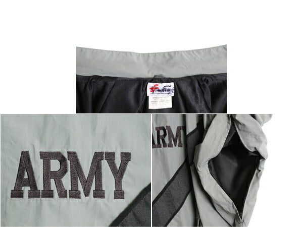 00s 米軍実物 US ARMY ACU リフレクター ナイロン トレーニング ジャケット MEDIUM REGULAR / 古着 05年製 オールド ミリタリー IPFU 軍物