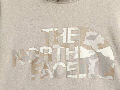 ノースフェイス 迷彩 プリント スウェット フード パーカー メンズ S / 古着 The North Face 裏起毛 プルオーバー トレーナー アウトドア