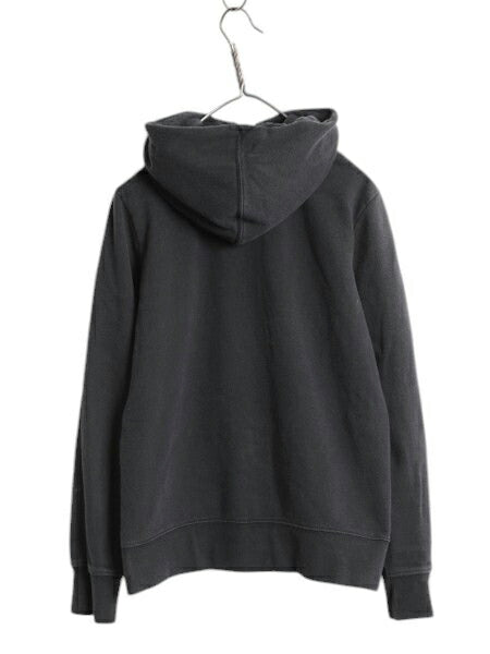ノースフェイス フルジップ スウェット フード パーカー レディース L The North Face アウトドア トレーナー 裏起毛 ハイネック ブラック