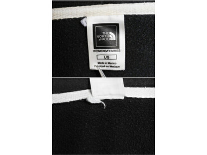 ノースフェイス フルジップ スウェット フード パーカー レディース L The North Face アウトドア トレーナー 裏起毛 ハイネック ブラック
