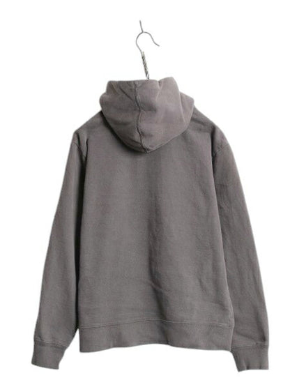 US企画 ノースフェイス プリント スウェット フード パーカー メンズ M / 古着 The North Face プルオーバー トレーナー アウトドア 裏起毛