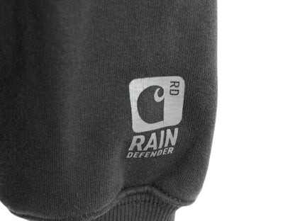 US企画 カーハート スウェット フード パーカー メンズ L / CARHARTT Rain Defender ヘビーウェイト トレーナー プルオーバー 撥水加工 黒