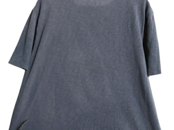 ブルックスブラザーズ ポケット付き 無地 半袖 Tシャツ メンズ L クルーネック ポケT コットン カットソー トップス シンプル ゆったり 紺
