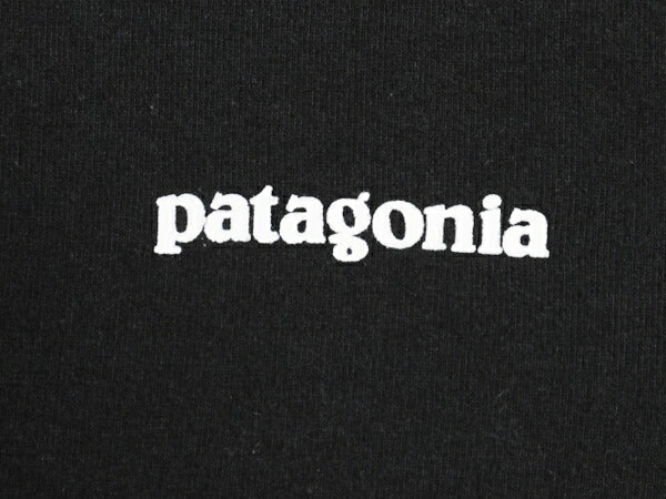 パタゴニア 両面 プリント 半袖 Tシャツ メンズ S / 23年製 アウトドア P6 バックプリント ボックスロゴ クルーネック カットソー ブラック