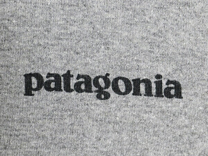 パタゴニア 両面 プリント 半袖 Tシャツ メンズ S / 18年製 アウトドア P6 バックプリント ボックスロゴ クルーネック カットソー シンプル