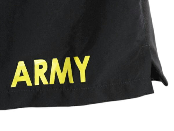 米軍実物 US ARMY アーミー ナイロン トレーニング ショートパンツ メンズ M ミリタリー ショーツ 短パン 海パン 水陸両用 インナー付き 黒