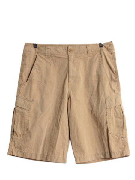 ノースフェイス カーゴ ショートパンツ メンズ 32 / 雰囲気系 アウトドア ショーツ 短パン 無地 ノータック ストレート ゆったり シンプル