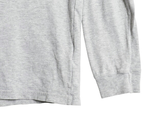 ノースフェイス プリント 長袖 Tシャツ メンズ XL アウトドア ロンT ロングスリーブ カットソー 袖プリント ワンポイント 大きいサイズ 灰