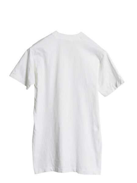 70s USA製 フルーツオブザルーム Vネック 無地 半袖 Tシャツ S 小さめ メンズ XS 程/ ヴィンテージ シングルステッチ カットソー インナー