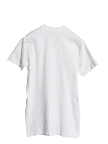 70s USA製 フルーツオブザルーム Vネック 無地 半袖 Tシャツ S 小さめ メンズ XS 程/ ヴィンテージ シングルステッチ カットソー インナー