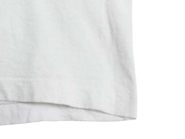 70s USA製 フルーツオブザルーム Vネック 無地 半袖 Tシャツ S 小さめ メンズ XS 程/ ヴィンテージ シングルステッチ カットソー インナー