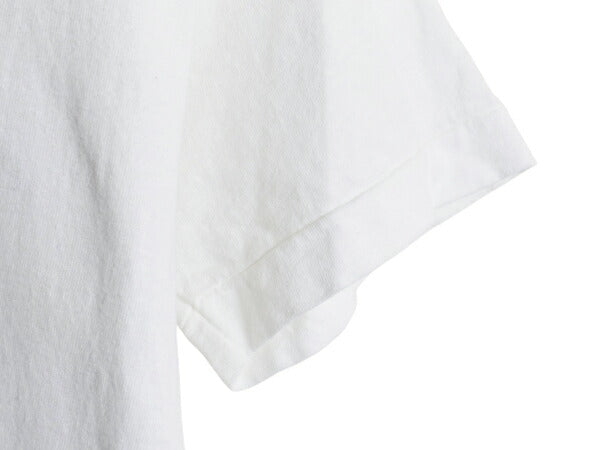 70s USA製 フルーツオブザルーム Vネック 無地 半袖 Tシャツ S 小さめ メンズ XS 程/ ヴィンテージ シングルステッチ カットソー インナー