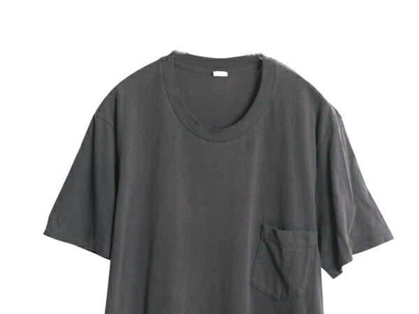 80s 90s USA製 ジョッキー ポケット付き 無地 半袖 Tシャツ メンズ L 小さめ M 程 ヴィンテージ シングルステッチ ポケT インナー 無地 黒