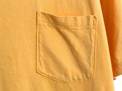 90s USA製 オールド ギャップ ポケット付き 無地 半袖 Tシャツ メンズ M 旧タグ ヘビーウェイト シングルステッチ ポケT  耳付き コットン