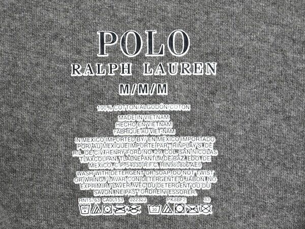 ポロベア ポロ ラルフローレン プリント 長袖 Tシャツ メンズ レディース M 古着 キャラクター コットン カットソー ロンT ロングスリーブ