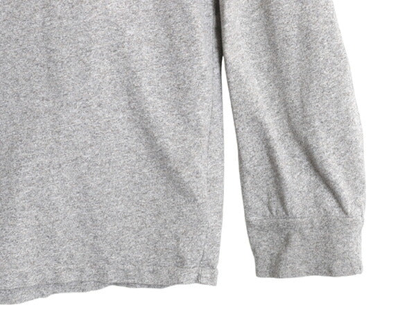ポロ ラルフローレン 長袖 Tシャツ メンズ XL ロンT コットン ワンポイント ロングスリーブ カットソー シングルステッチ 大きいサイズ 灰