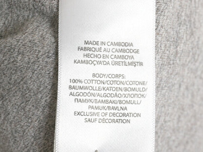 ポロ ラルフローレン 長袖 Tシャツ メンズ XL ロンT コットン ワンポイント ロングスリーブ カットソー シングルステッチ 大きいサイズ 灰