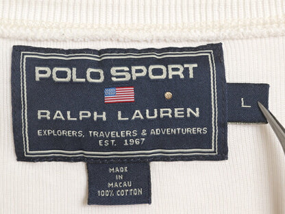 00s ポロスポーツ ラルフローレン ヘンリーネック 長袖 Tシャツ メンズ L / 古着 オールド ポロ ロンT リブ編み ロングスリーブ カットソー