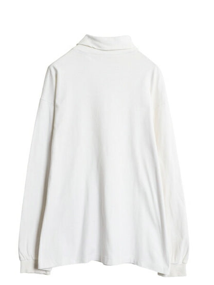 90s USA製 オールド ギャップ タートルネック 長袖 Tシャツ メンズ XL ロンT スムース コットン 無地 シングルステッチ 大きいサイズ 厚手
