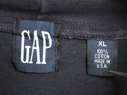 90s USA製 オールド ギャップ タートルネック ボーダー 長袖 Tシャツ メンズ XL / ロンT ラガーシャツ 素材 ヘビーウェイト 大きいサイズ