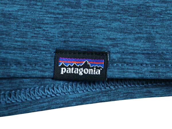 パタゴニア キャプリーン 両面 プリント 長袖 Tシャツ メンズ S 19年製 アウトドア ストレッチ 波タグ バックプリント カットソー トップス