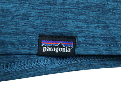 パタゴニア キャプリーン 両面 プリント 長袖 Tシャツ メンズ S 19年製 アウトドア ストレッチ 波タグ バックプリント カットソー トップス