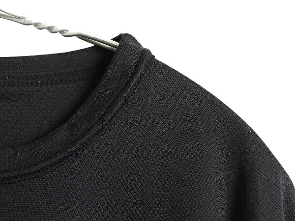 90s USA製 パタゴニア キャプリーン 長袖 Tシャツ メンズ L / 99年製 オールド アウトドア ロンT アンダーシャツ ストレッチ 無地 ブラック