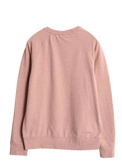 パタゴニア クルーネック スウェット レディース M 古着 アウトドア トレーナー カットソー ストレッチ ワンポイント シンプル 薄手 ピンク