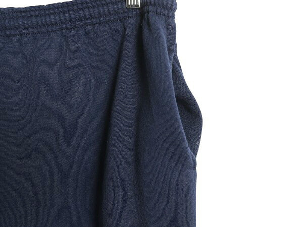 90s ラッセル 無地 スウェット パンツ メンズ レディース L / オールド 裏起毛 トレーナー ポケット付き イージーパンツ シンプル ネイビー