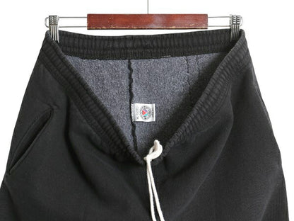90s USA製 マンシングウェア 無地 スウェット パンツ メンズ XL オールド ポケット付き 裏起毛 トレーナー 大きいサイズ ヘビーウェイト 黒
