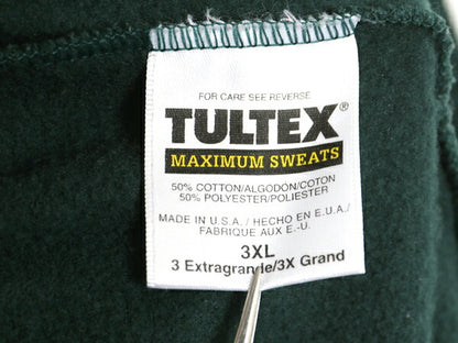 90s USA製 タルテックス 無地 スウェット パンツ メンズ XXXL オールド 裏起毛 トレーナー 大きいサイズ イージーパンツ シンプル グリーン