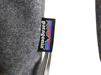 パタゴニア ワンポイント クルーネック スウェット メンズ S 古着 19年製 アウトドア トレーナー 裏起毛 ストレッチ ミドルウェイト グレー