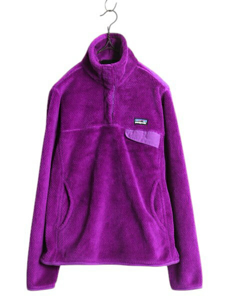 パタゴニア リツール スナップT プルオーバー ジャケット レディース S / 古着 13年製 Patagonia フリース アウトドア ブルゾン ハイネック