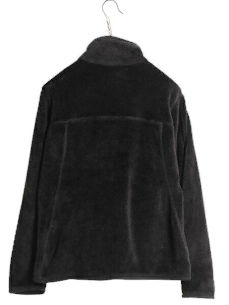 パタゴニア リツール スナップT プルオーバー ジャケット レディース S 程 / Patagonia フリース アウトドア ブルゾン ハイネック ブラック