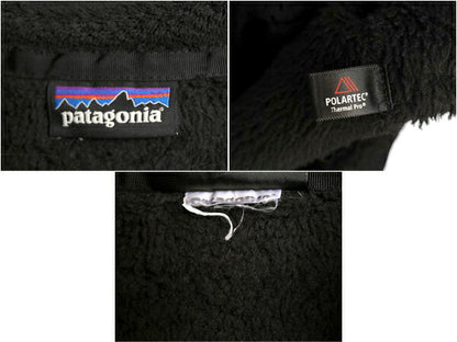 パタゴニア リツール スナップT プルオーバー ジャケット レディース S 程 / Patagonia フリース アウトドア ブルゾン ハイネック ブラック