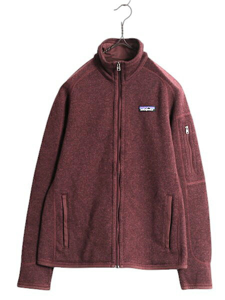 パタゴニア ベターセーター ジャケット レディース S 古着 17年製 Patagonia アウトドア フリース フルジップ ブルゾン ニット ハイネック