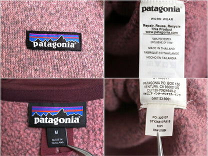 パタゴニア ベターセーター ハーフジップ レディース M / 古着 18年製 Patagonia アウトドア フリース ジャケット プルオーバー ジャンパー