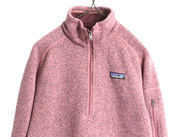 パタゴニア ベターセーター ハーフジップ レディース M / 古着 18年製 Patagonia アウトドア フリース ジャケット プルオーバー ジャンパー