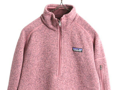 パタゴニア ベターセーター ハーフジップ レディース M / 古着 18年製 Patagonia アウトドア フリース ジャケット プルオーバー ジャンパー