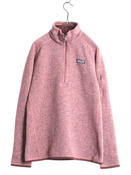 パタゴニア ベターセーター ハーフジップ レディース M / 古着 18年製 Patagonia アウトドア フリース ジャケット プルオーバー ジャンパー