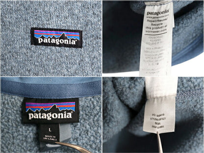 パタゴニア ベターセーター ハーフジップ レディース L / 古着 21年製 Patagonia アウトドア フリース ジャケット プルオーバー ジャンパー